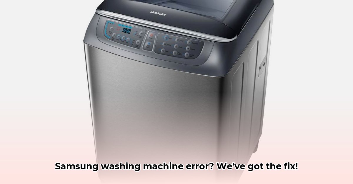 samsung-washing-machine-error-code-list